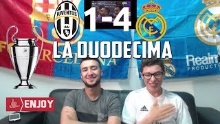 REAL MADRID WINS LA DUODECIMA AFTER DESTROYING JUVENTUS 14  LIVE REACTION [upl. by Labannah]