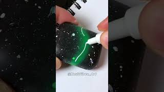 Custom Glowing AirPods using Posca Markers Satisfying Shorts [upl. by Lantz]