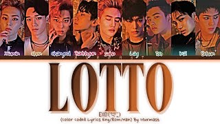 EXO 엑소  LOTTO Lyrics Color Coded Lyrics EngRomHan [upl. by Chapa458]