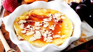 4 Simple Ingredients For the Best Baked Brie EVER  Easy Baked Brie With Jam and Nuts [upl. by Emelia]