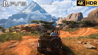 Uncharted 4 A Thiefs End PS5 4K HDR Gameplay Chapter 10 The Twelve Towers [upl. by Demeter]