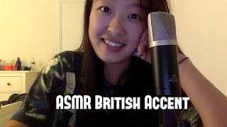 ASMR British Accent Whispered 100 Questions Tag [upl. by Rolfe478]