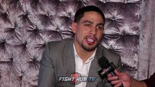 DANNY GARCIA quotCRAWFORD FIGHT IS A FIGHT I LIKE FOR ME BUT HE GOTTA WIN THE HORN FIGHTquot [upl. by Goeger226]