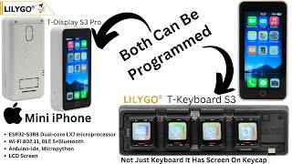 Lilygo TDisplay S3 Pro and TKeyboard S3 Your Gateway to DIY Electronics and Smart Projects [upl. by Atnoed]