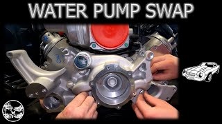 LS Swap 8  Water Pump Upgrade [upl. by Ly]