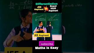 JEE Aspirant vs Board Exam 2025 Aspirants 🔥 Differentiation Short Trick ytshorts shorts [upl. by Lindo]