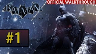 Batman Arkham Origins  Walkthrough Gameplay  Part 1 Blackgate [upl. by Mickelson]