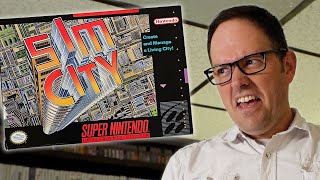 SimCity SNES  Angry Video Game Nerd AVGN [upl. by Ahseryt]