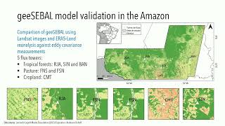 Impacts of Deforestation on Evapotranspiration in the Amazon  Anderson Ruhoff UFRGS [upl. by Oelgnaed146]