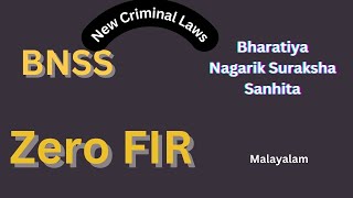 BNSS in Malayalam BNSS vs CrPC  Definitions New Criminal Laws in Malayalam [upl. by Anitra439]