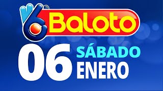 Resultado del Baloto del Sábado 6 de Enero de 2024 Ganador 😱🤑💰💵 [upl. by Gem]