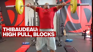 Snatch High Pull from Blocks [upl. by O'Carroll]