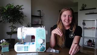 How To Start Sewing for Beginners  Step 1 Unbox Your Sewing Machine [upl. by Oisacin]