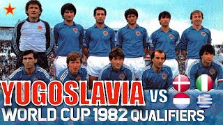 Yugoslavia World Cup 1982 All Qualification Matches Highlights  Road to Spain [upl. by Fenny]