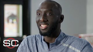 Tacko Fall exclusive ESPN interview on adjusting to fame G League amp Celtics contract  SportsCenter [upl. by Nylodnewg889]