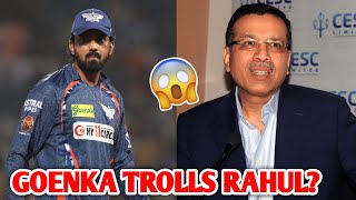 Lsg Owner Sanjeev Goenka Trolls Kl Rahul Huge Statement😱 Kl Rahul IPL 2025 News Update [upl. by Gael]