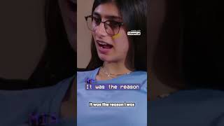 Mia Khalifa podcast shorts video [upl. by Blodgett]