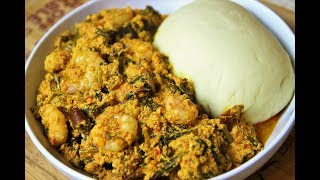 HOW TO MAKE FUFU  Nigerian Food Recipes [upl. by Naenej]