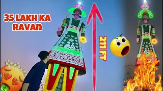 Finally Ravan खड़ा हो गया 🤩🔥  Biggest ravan in Delhi  Ravan making 2024  Dwarka Sec 10 [upl. by Dream388]