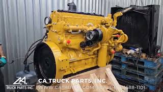 1999 Caterpillar 3126 Diesel Engine For Sale 210HP  CA TRUCK PARTS INC [upl. by Oemor]