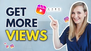 8 TIPS to get MORE VIEWS on Instagram REELS [upl. by Dino739]