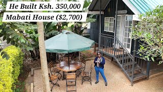 He Built A Ksh 350000 Mabati House  Now Its A Thriving Airbnb Success2700 only 💯Tiny Living [upl. by Alyar]