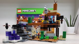 LEGO Minecraft 21263 The Badlands Mineshaft [upl. by Castara]