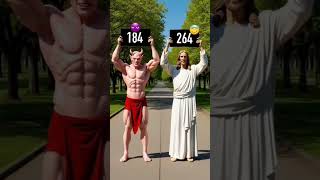 JESUS VS DEVIL jesus devil challenge shorts subscribe god [upl. by Ahsats]