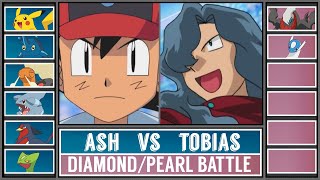 Sinnoh League Semifinal ASH vs TOBIAS [upl. by Sirromad584]