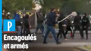 Dijon  scènes de violence suite à une expédition punitive menée par des Tchétchènes [upl. by Hoes970]