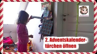 ADVENTSKALENDER ÖFFNEN TAG 2 ❄️ Was versteckt sich hinter dem Türchen im Kalender [upl. by Llarret]