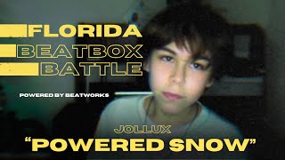 Jollux  Powered Snow  Florida Beatbox Battle 2024  Solo Wildcard  fbb24 WINNER [upl. by Millwater964]