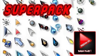 SuperPack De Cursores  Punteros Personalizados Para Windows XPVista7 y 8 [upl. by Akinal736]