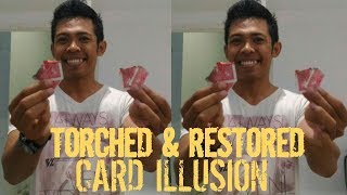 TORCHED AND RESTORED CARD ILLUSION [upl. by Ruhnke]