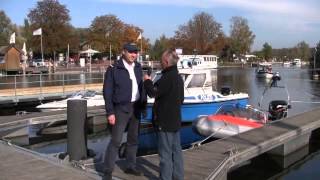 Schwerin  Waren auf einer Motoryacht [upl. by Nahij]