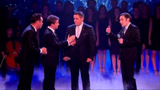 Richard and Adam  Britain s Got Talent Final Including egg throwing incident  Full HD [upl. by Aicxela]