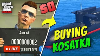 Buying the Kosatka  BROKE TO RICH S3E3  Starting from Scratch in GTA Online [upl. by Adnaluy]