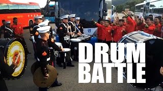 Marine Drum Battle FaceOff [upl. by Rutter]