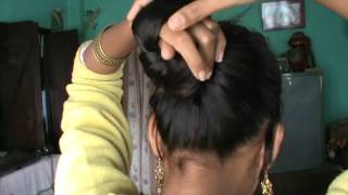 New updo without using elastic bands and bobby pins [upl. by Menides979]