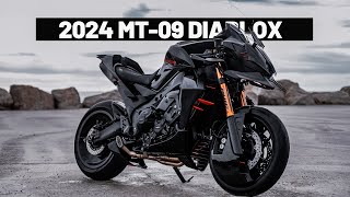 2024 YAMAHA MT09 DIABLOX PUIG INTRODUCED [upl. by Trammel141]