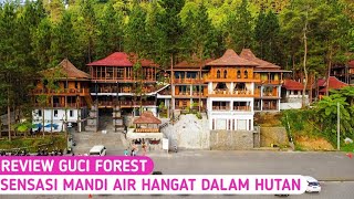 REVIEW GUCI FOREST  SENSASI MANDI AIR HANGAT DALAM HUTAN  TRIP GUCI TEGAL [upl. by Etessil391]