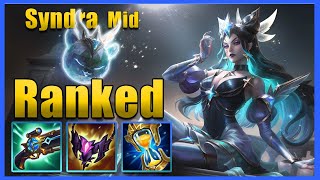 Syndra Mid is a Strong Champ Climbing in Ranked [upl. by Marijane270]