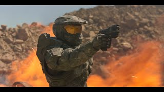 Halo TV Series Chief vs The Covenant PART 3 RESCORED [upl. by Radmilla]