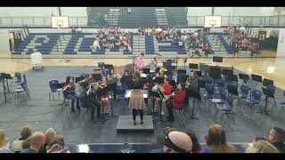 Rogers Middle School Band Christmas Concert  December 2021 [upl. by Jinny]