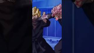 Bardock FIGHTING Goku Black in Rosè is INSANE shorts anime dragonball goku [upl. by Pavel]