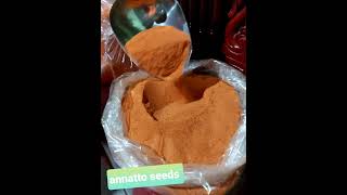 Annatto Seeds o achueteConverted into Powder Form Best ingredients in Gotong Baka [upl. by Pyszka503]