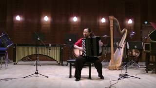 Hanzhi Wang plays Sofia Gubaidulina quotDe Profundisquot [upl. by Diella]