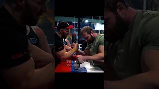 Andrey Smaev VS Denis Cyplenkov 💀 armwrestling gym viralvideo motivation parati fyp [upl. by Avihs]