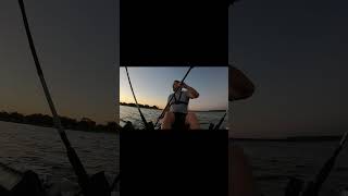 Kayak catfishing fishing fishingbait [upl. by Yezdnil481]