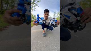 Rc police bmw bike vs bmw s1000 rr Unboxing and testing [upl. by Seumas]